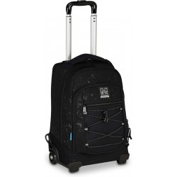 Troller Mitama, 3 compartimente, design negru