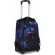 Troller Mitama, 3 compartimente, design mov cu negru