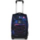 Troller Mitama, 3 compartimente, design mov cu negru