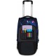 Troller Mitama, 3 compartimente, design mov cu negru