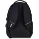 Ghiozdan Mitama, 3 compartimente, design negru