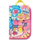 Penar echipat Mitama, 1 compartiment, 2 clapete, design pisica