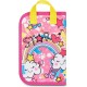 Penar echipat Mitama, 1 compartiment, 2 clapete, design pisica