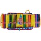 Penar echipat Mitama, 1 compartiment, 2 clapete, design pisica