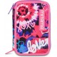 Penar echipat Mitama, 3 compartimente, design roz cu mov