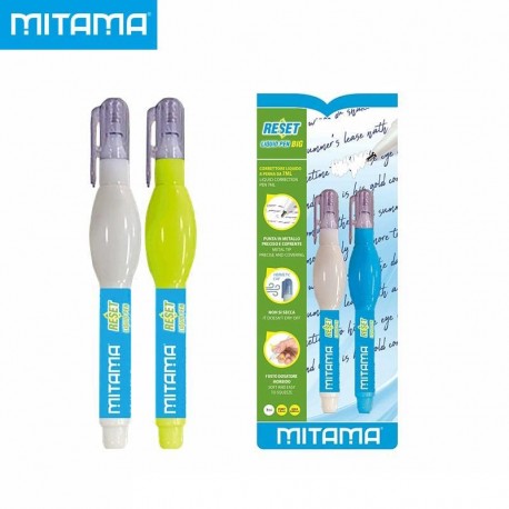Set 2 creioane corectoare Mitama, blister, 7 ml, varf metalic