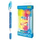 Set minitextmarkere Mitama, 6 bucati, 2 capete, culori care se schimba