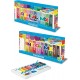 Tempera Mitama, 10 culori, Tropical Mix, lavabile, 21 ml