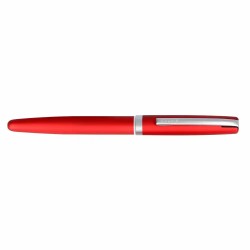 Stilou Online Eleganza, rosu satin, culoare scriere albastru