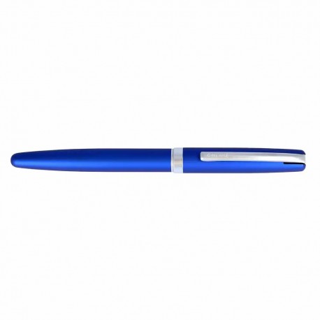 Stilou Online Eleganza, albastru satin, culoare scriere albastru