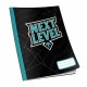 Caiet Next Level A4, 48 de file, 60g/mp, dictando, diverse modele de coperti