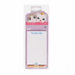 Notes magnetic cu creion Main Paper, design pisica