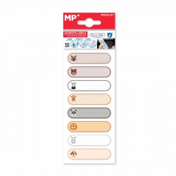 Etichete autoadezive Main Paper, design animale salbatice