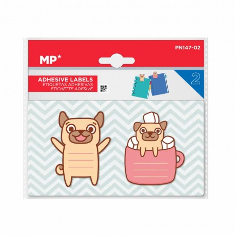 Etichete autoadezive Main Paper, design animale