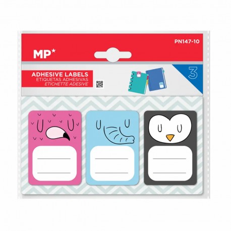 Etichete autoadezive Main Paper, design animale salbatice