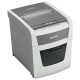 Distrugator documente automat Leitz IQ Small Office, P4, cross-cut, 50 coli, cos 20l, silentios, alb-gri