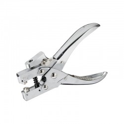 Perforator Kangaro EP-20, 20 coli, 1 orificiu, aplicare nituri, metalic, argintiu