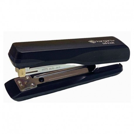 Capsator Kangaro DSE-335, 24/6, 30 coli, plastic, negru