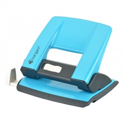 Perforator Kangaro AION-20, 20 coli, metalic, bleu