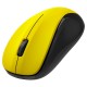 Mouse Wireless HAMA MW-300 V2, 1200 dpi, galben