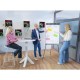 Flipchart magnetic Legamaster Sketch Easy, cu trepied