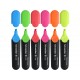 Textmarker SCHNEIDER Job, varf lat, 6 culori/set