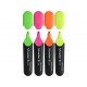 Textmarker SCHNEIDER Job, varf lat, 4 culori/set