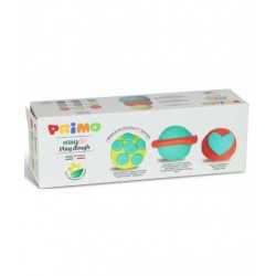 Plastilina Morocolor Primo, 3 culori in recipient plastic, 3X100g