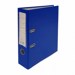 Biblioraft A4, 75 mm, albastru