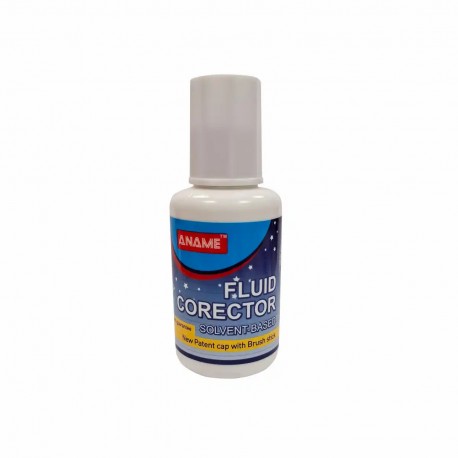 Fluid corector pe baza de solvent, cu pensula, 20 ml