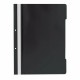Dosar plastic cu doua gauri, A4, 25 bucati/set, negru