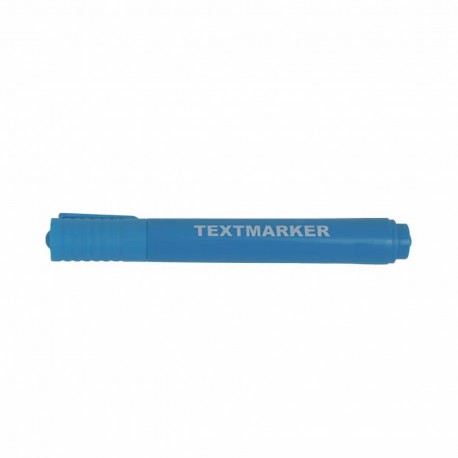 Textmarker, corp rotund, varf 1-5 mm, albastru