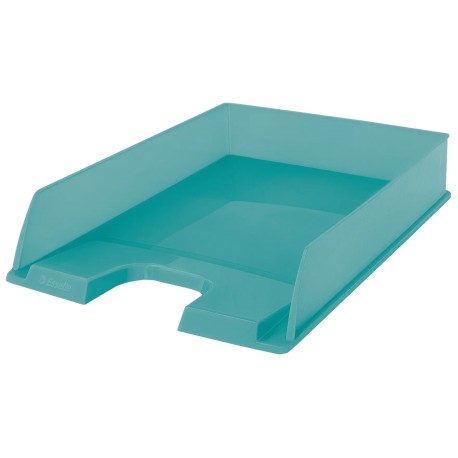 Tavita documente Esselte Colour'Breeze, PS, reciclabil, A4, albastru