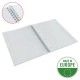 Caiet de birou Esselte Colour'Breeze, carton, reciclabil, certificare FSC, A4, 80 coli, cu spira, dictando, albastru