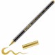 Marker Edding 1340 Metallic, varf tip pensula, 1-6 mm, auriu