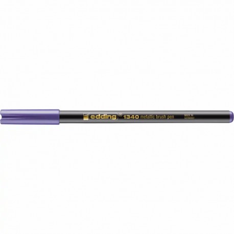 Marker Edding 1340 Metallic, varf tip pensula, 1-6 mm, violet metalic