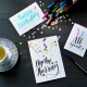 Set markere brush pen Edding 1340, 10 culori, varf flexibil, cerneala pe baza de apa