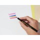 Marker Edding 1340 Glitter, varf tip pensula, 1-6 mm, negru