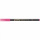 Marker Edding 1340 Glitter, varf tip pensula, 1-6 mm, roz glitter