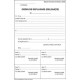 Ordin deplasare delegatie, A5, fata/verso, 100 file/carnet