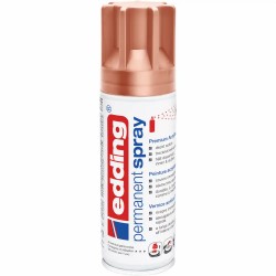 Spray vopsea acrilica Edding 5200, cupru mat, uscare rapida, acoperire inalta, 200 ml