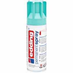 Spray vopsea acrilica Edding 5200, turquoise, uscare rapida, acoperire inalta, 200 ml