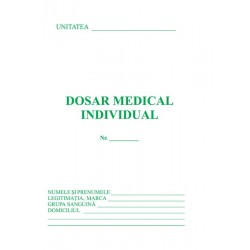 Set dosar medical (dosar medical, fisa protectia muncii, fisa PSI), set 3 x 3 bucati