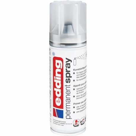 Spray vopsea acrilica Edding 5200, transparent, uscare rapida, acoperire inalta, 200 ml