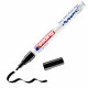 Marker cu vopsea Edding 753, varf caligrafic, 1-2.5 mm, uscare rapida, negru