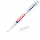 Marker cu vopsea Edding 753, varf caligrafic, 1-2.5 mm, uscare rapida, alb