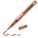 Marker cu vopsea Edding 753, varf caligrafic, 1-2.5 mm, uscare rapida, cupru