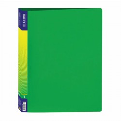 Caiet mecanic A4, 2 inele, 25 mm, verde