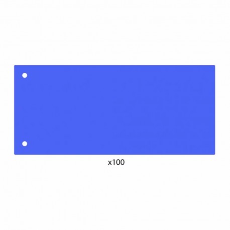 Separatoare, PP, 160 microni, albastre, 105x240 mm, 100 bucati/set