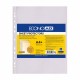 File de protectie, plastic, orange peel, 30 microni, A4, 100 bucati/set